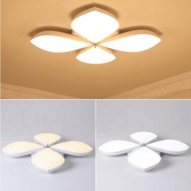 4 Light Modern/Contemporary LED Integrated Living Room,Dining Room,Bed Room Metal Flush Mount