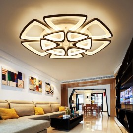 12 Light Modern/Contemporary LED Integrated Living Room,Dining Room,Bed Room Flush Mount