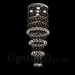 5 Lights Modern LED Crystal Ceiling Pendant Light Indoor Chandeliers Home Hanging Down Lighting Lamps Fixtures