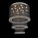 15 Lights Modern LED K9 Crystal Ceiling Pendant Light Indoor Chandeliers Home Hanging Down Lighting Lamps Fixtures