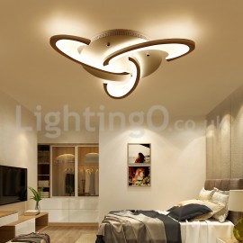 3 Bulbs Modern Flush Mount Ceiling Lights Living Room Dining Room Bedroom