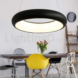 Modern Round Pendant Lights Study Room Bedroom Restaurant Living Room Gallery Hotel Room