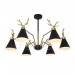 6 Light Nordic Macaron Modern Antlers Chandelier