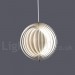 Globe White Rotate Postmodern DIY Pendant Light for Dining Room, Kitchen, Restaurant